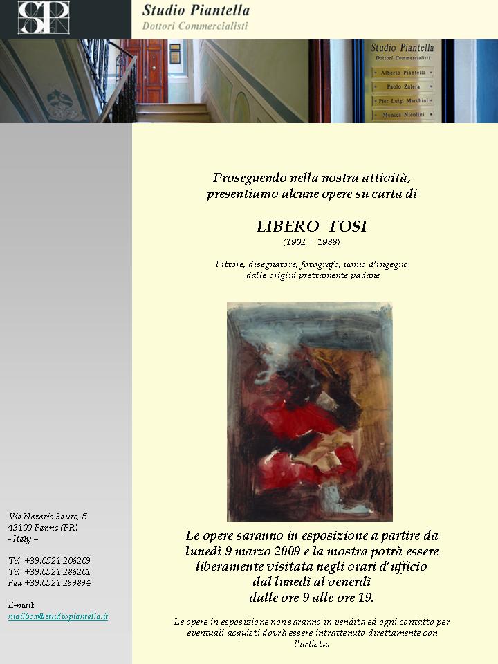 3. Libero Tosi - Marzo 2009
