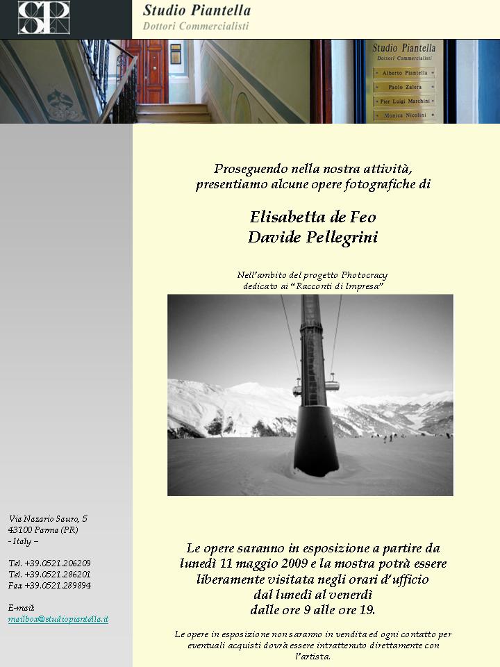 4. Elisabetta de Feo e Davide Pellegrini - maggio 2009