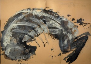 Reggianini Tecnica mista su cartone       
